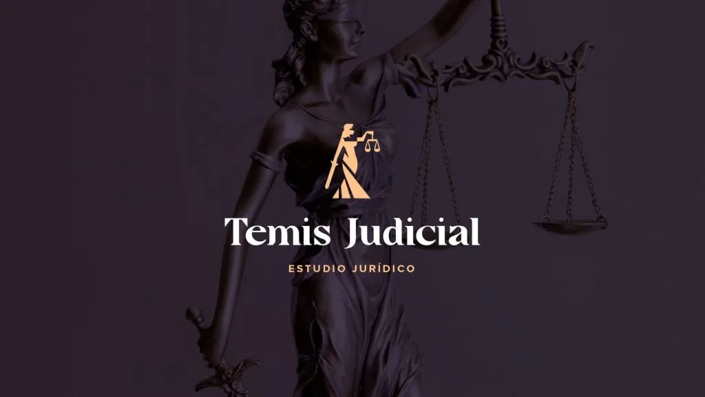 Logotipo de Temis Judicial diseñado por Wabe